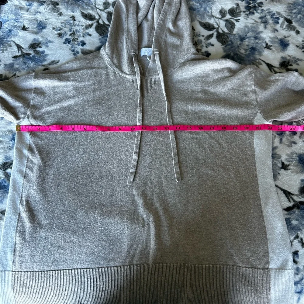 Knit Hooded Sweater Cotton Silk Blend - The White Company - Picture 8 of 10